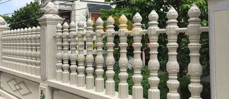Hàng rào bê tông đúc sẵn